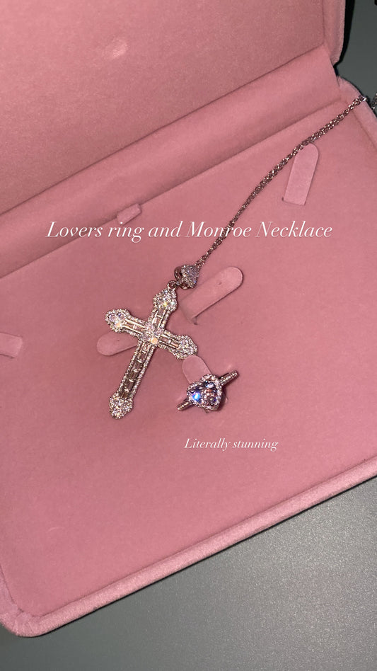 Monroe Necklace & Lovers Ring